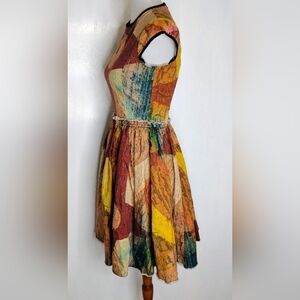 SPACE RUSTIC MOSTLY COTTON FROCK